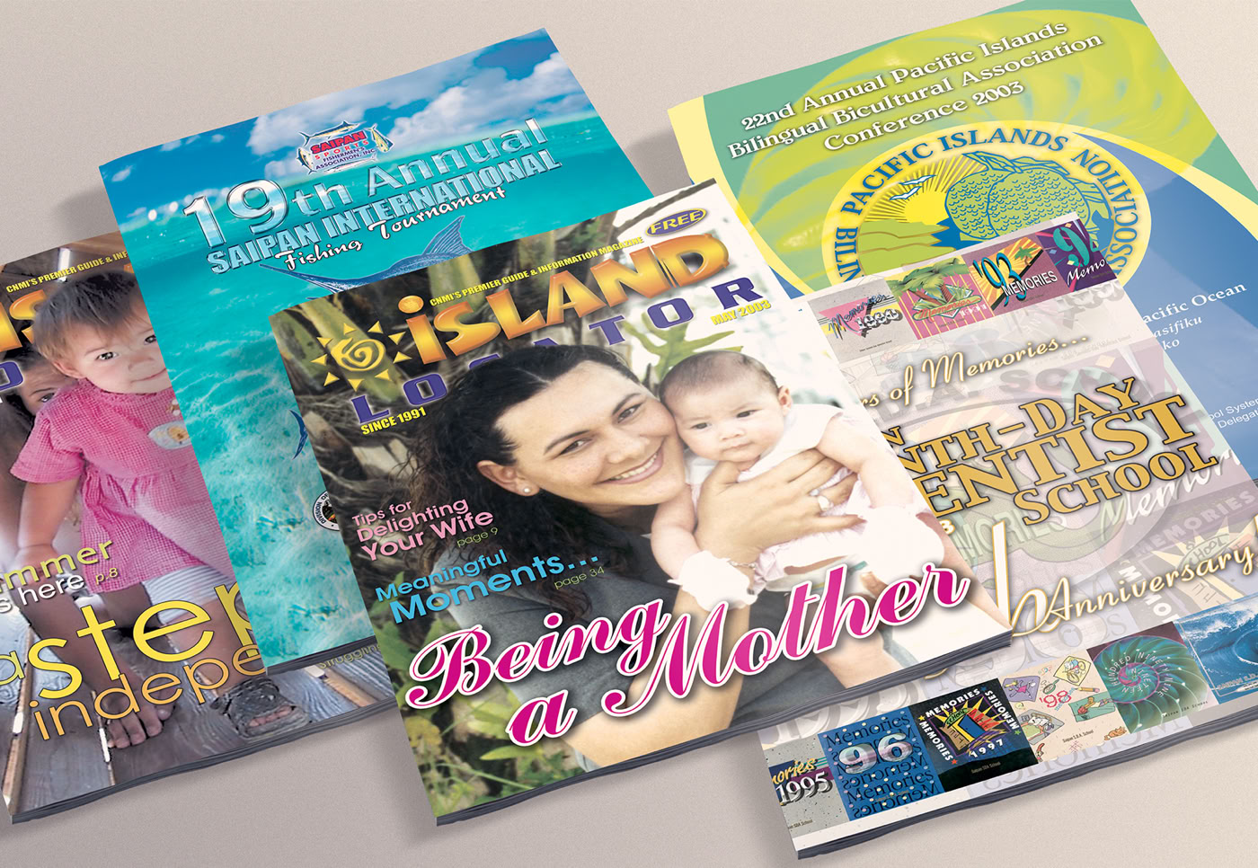 Performed graphic art techniques such as design, layout and color correction for this magazines, print ads and souvenir programs.